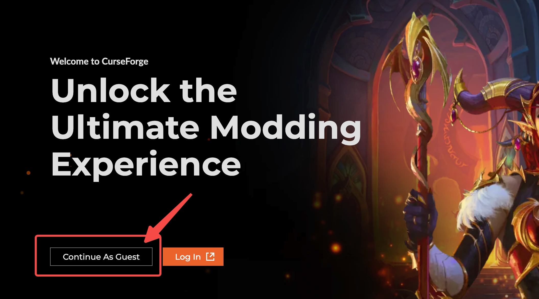 CurseForge installer Windows